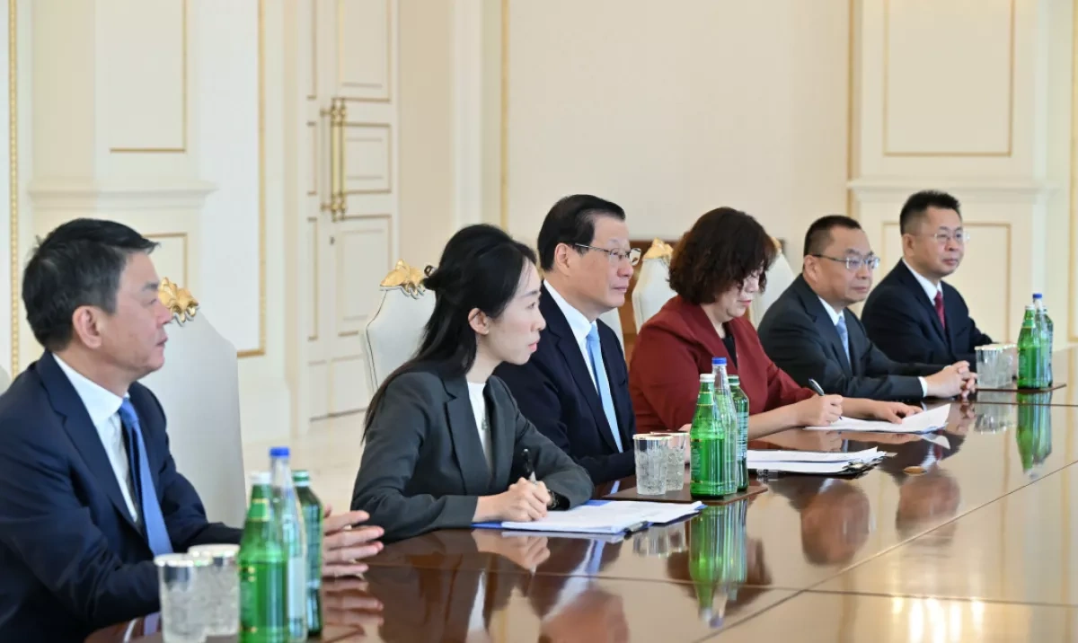 Azerbaijani president meets China’s Prosecutor General Ying Yong PHOTO