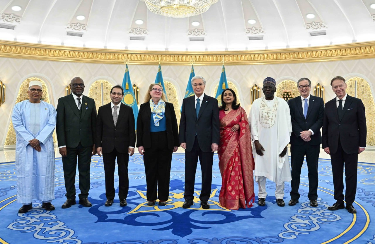 President of Kazakhstan receives credentials from new foreign ambassadors