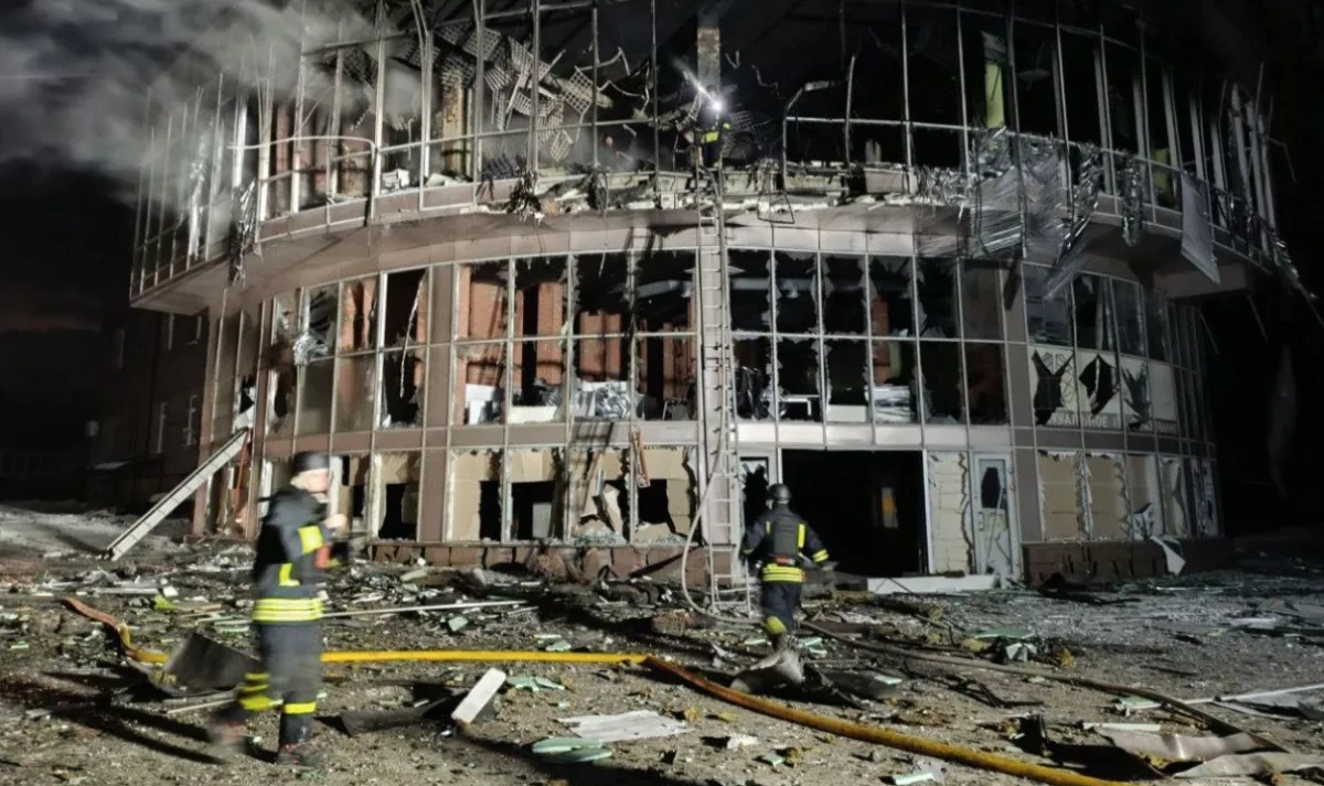 Russian drone attacks spark fires in Ukraine’s Zaporizhzhia PHOTO/VIDEO