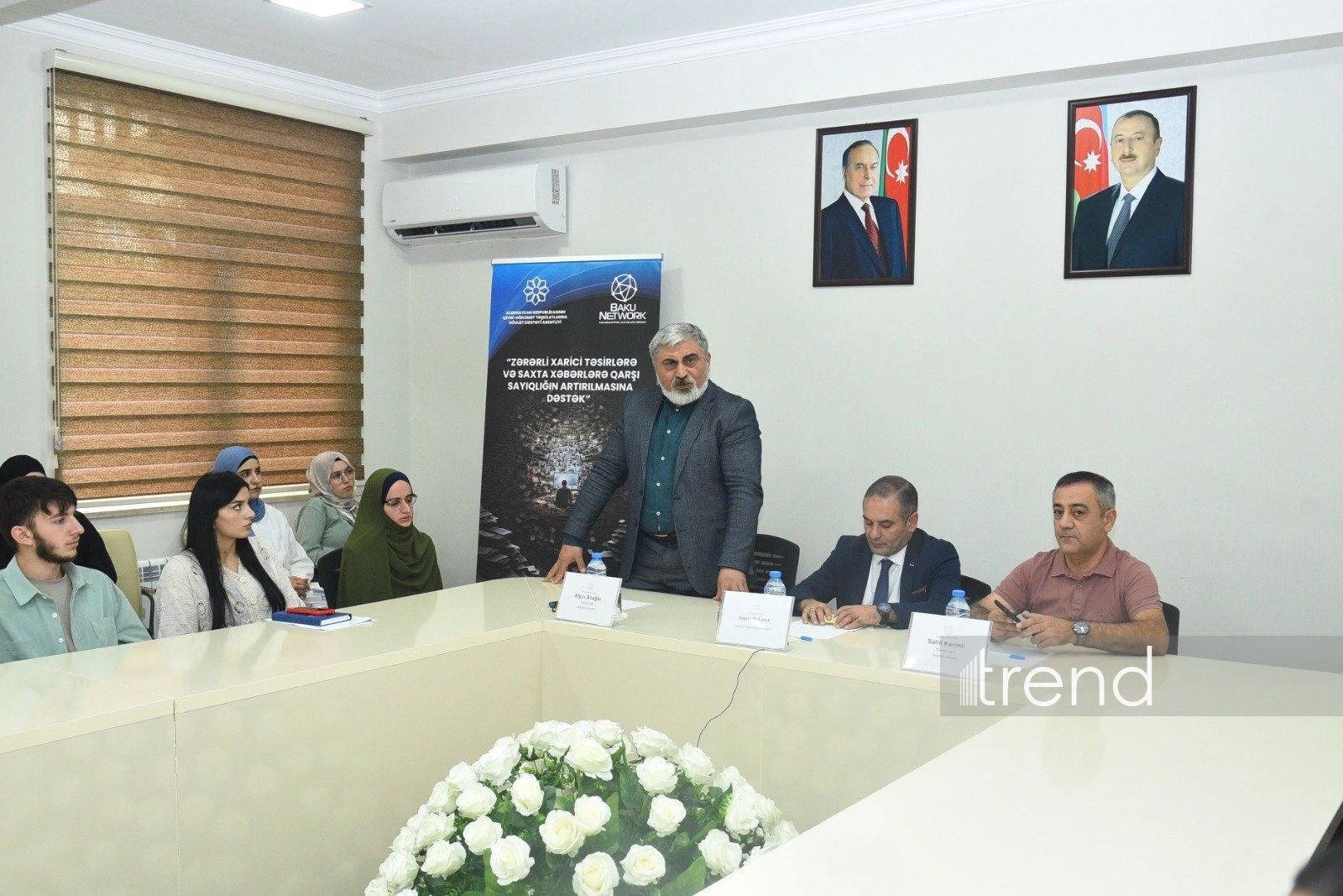 Baku Network discusses fake news, foreign influence with Theology students (PHOTO/VIDEO)