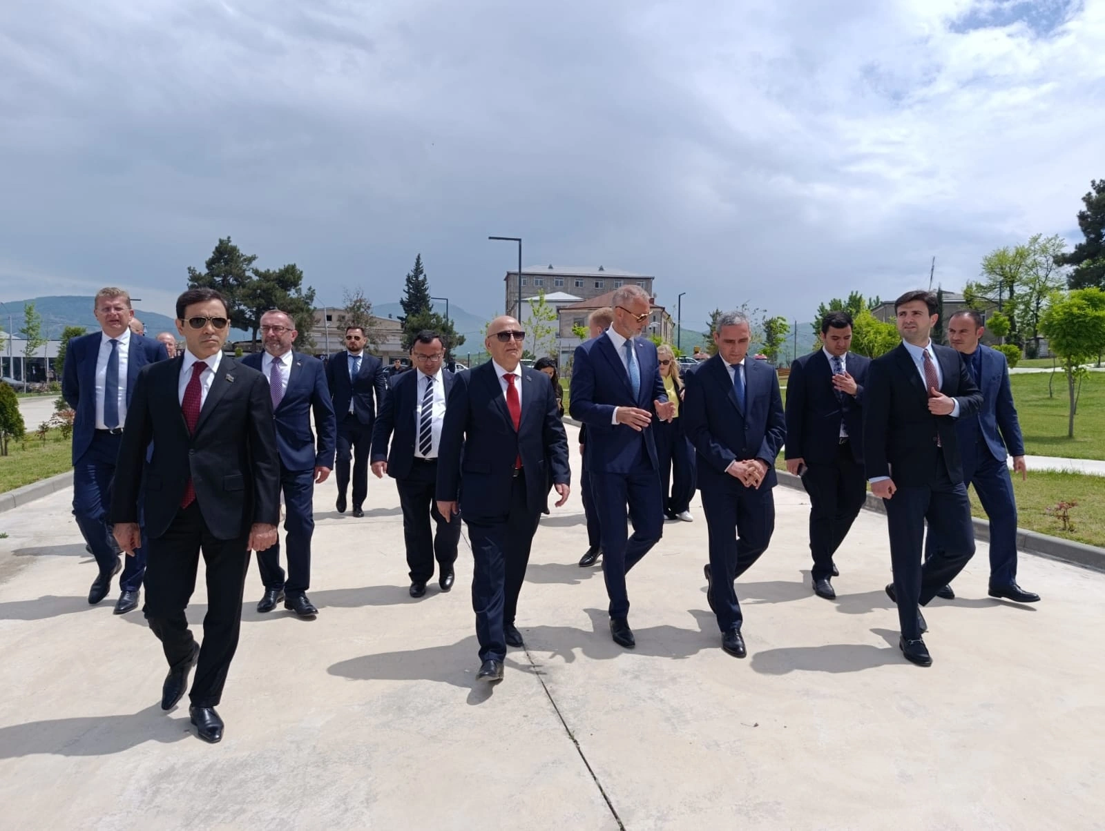 Slovak parliament delegation views construction progress in Azerbaijan's Khankendi (PHOTO)
