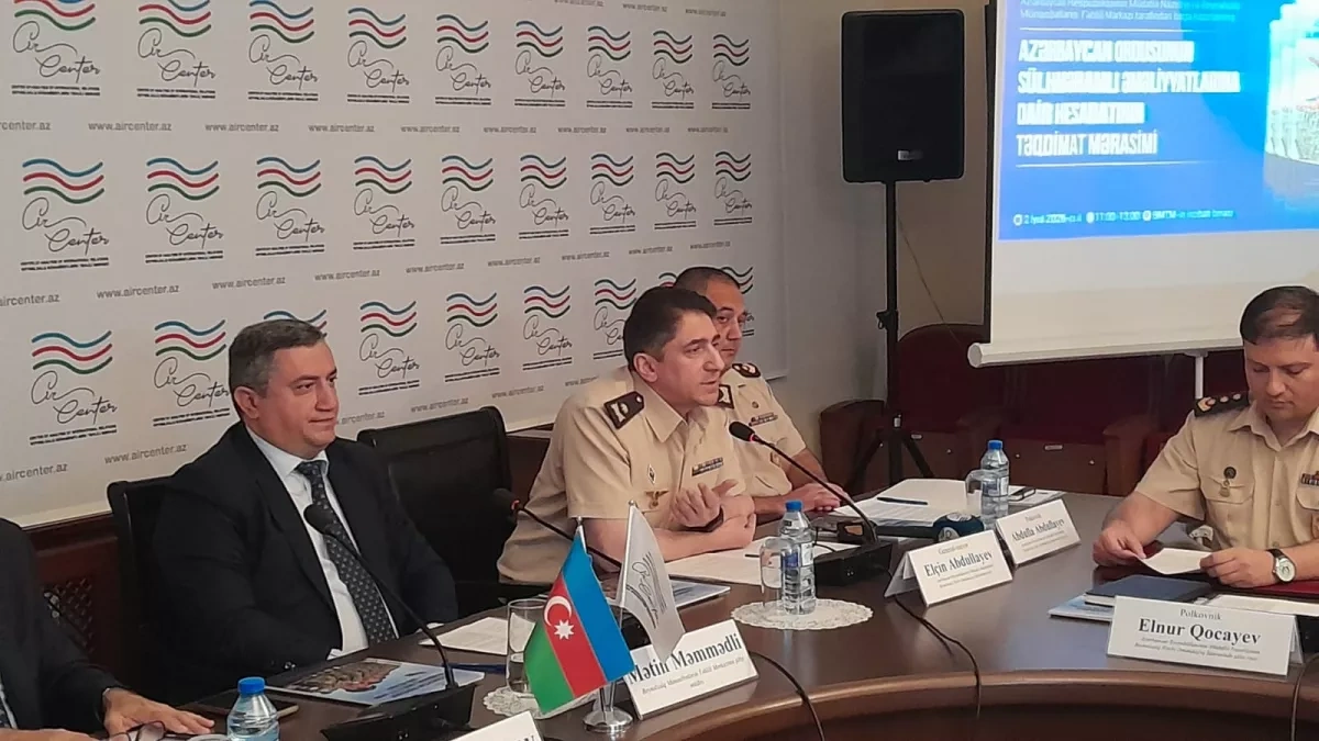 Azerbaijan’s global peacekeeping role documented in new research book PHOTO