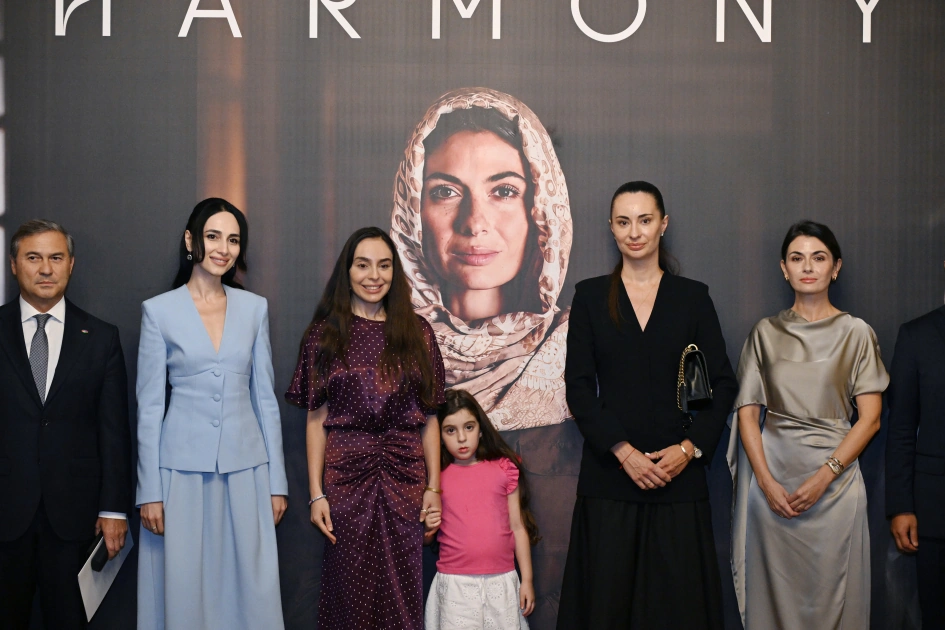Leyla Aliyeva attends presentation of "Harmony" documentary (PHOTO)