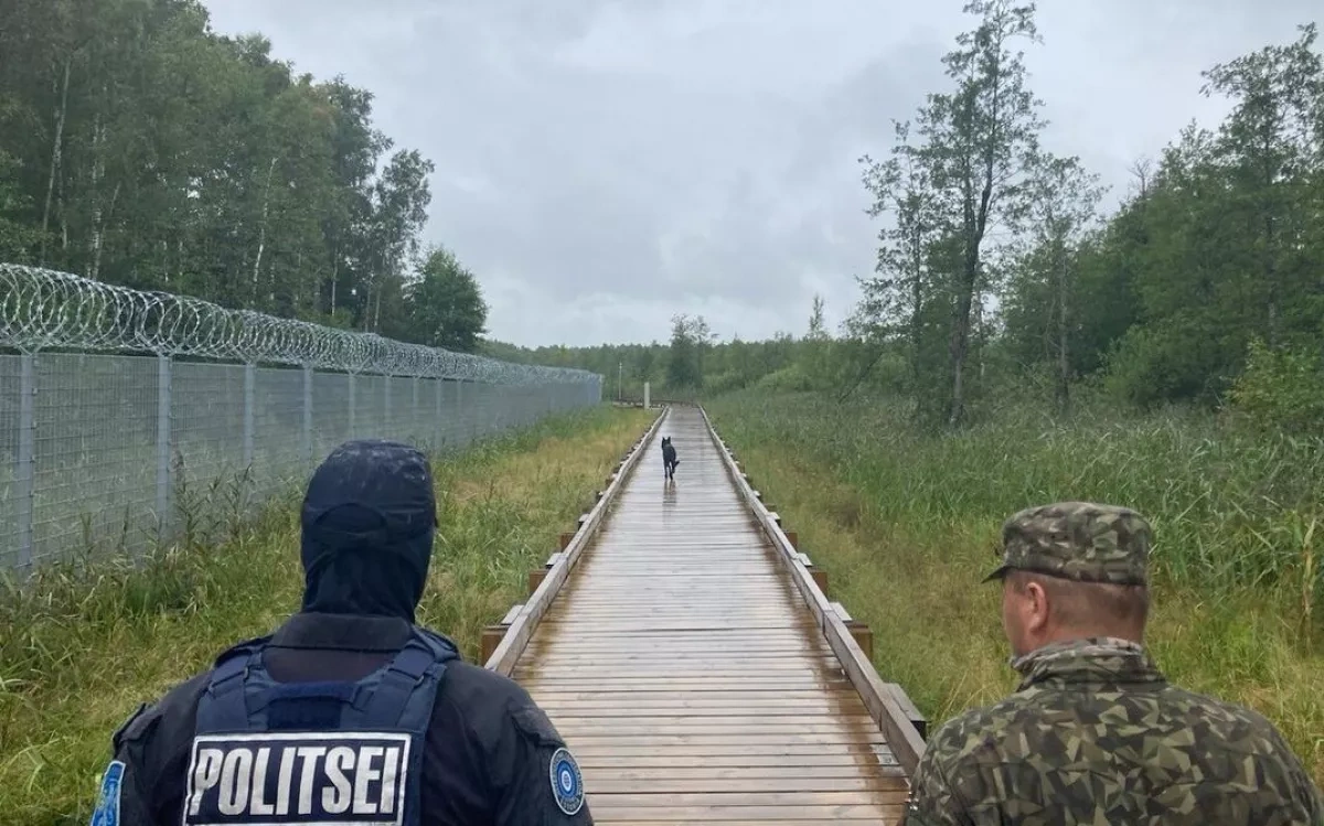 Fresh Estonian border team arrives in Latvia to curb illegal migration