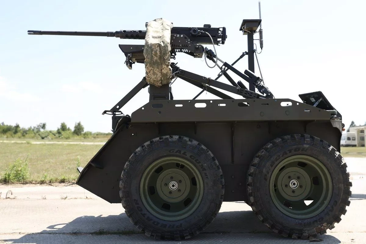 Ukraine deploys new Zmiy Droid 12.7 robotic system to frontlines