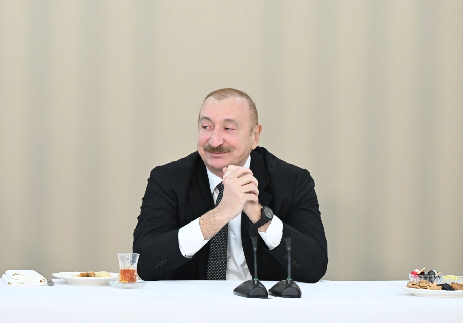 Life is already being restored in Aghdam district - President Ilham Aliyev