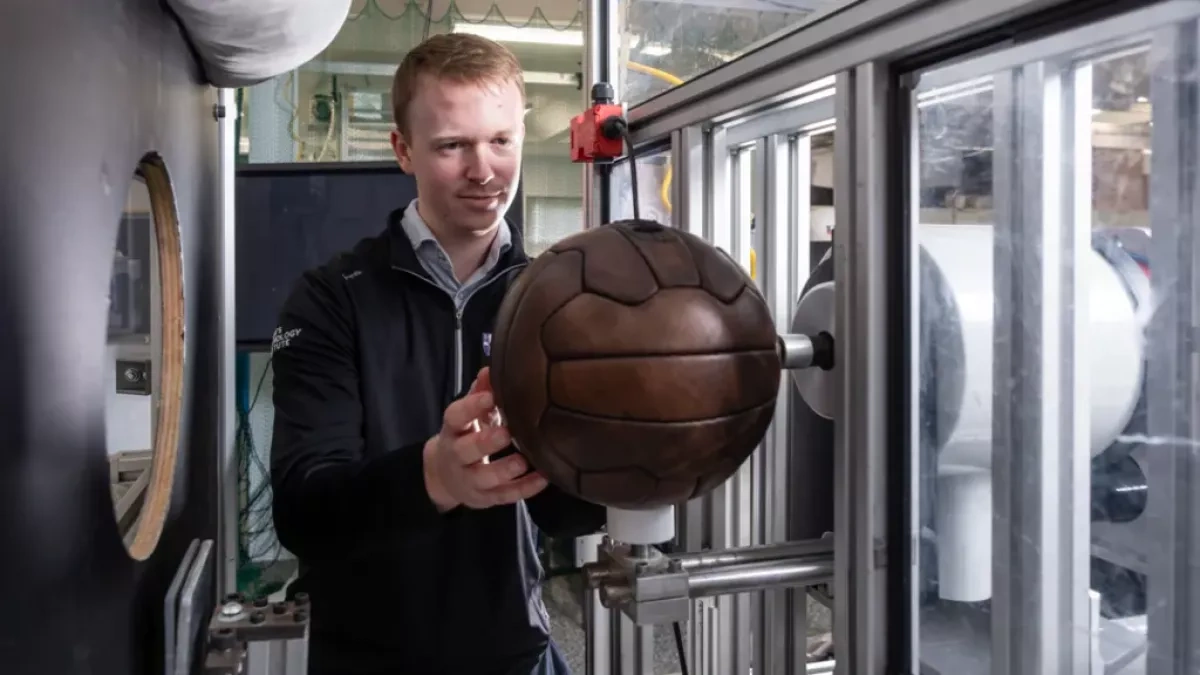 Young scientist finds modern footballs may pose greater brain impact risk