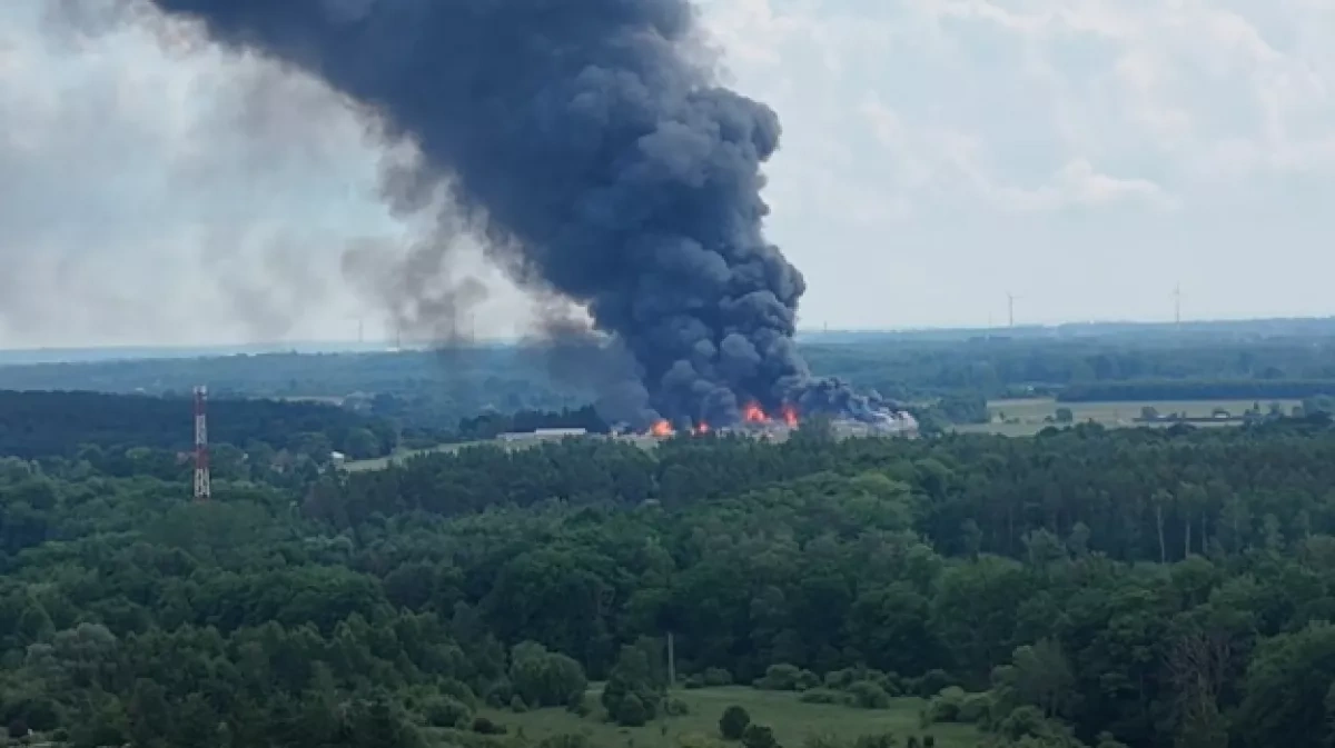 Fire breaks out at aerosol plant in Poland, evacuations underway