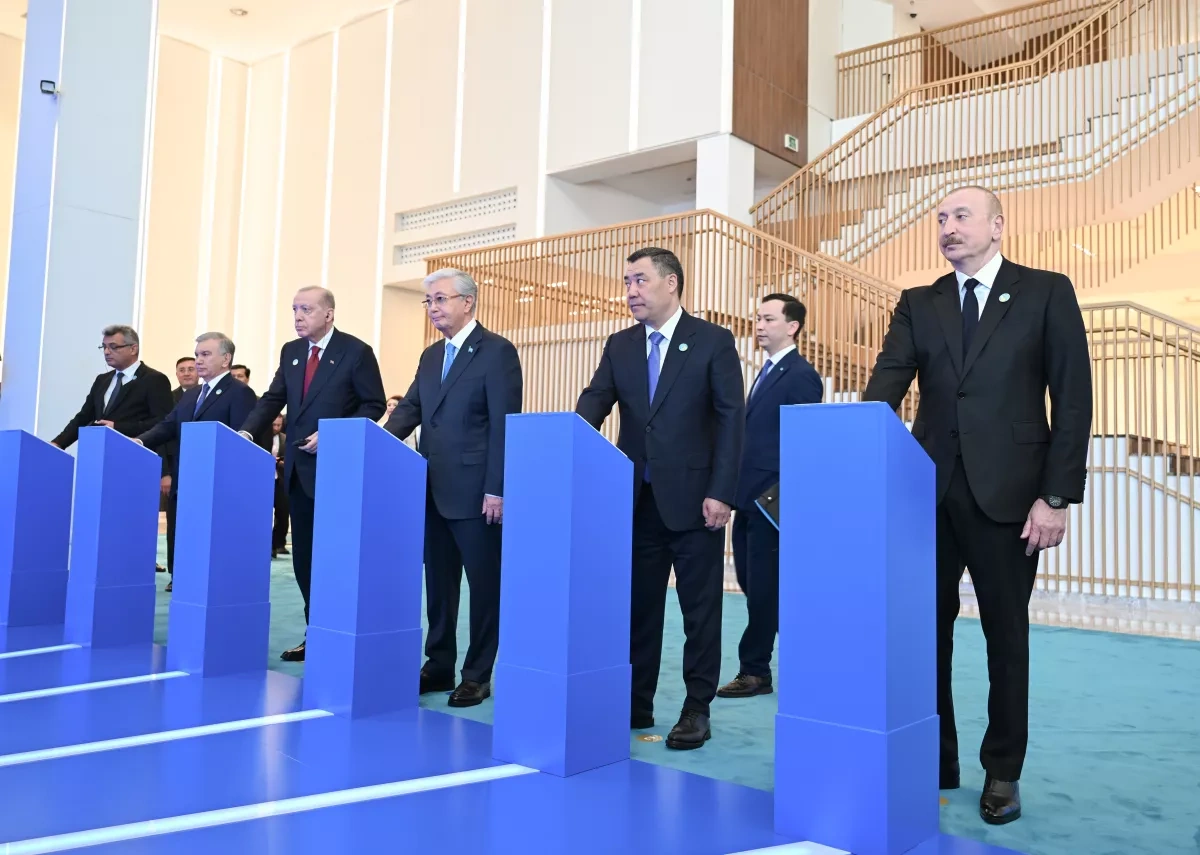 Azerbaijani president attends online foundation launch ceremony for Centre of Turkic Civilisation PHOTO