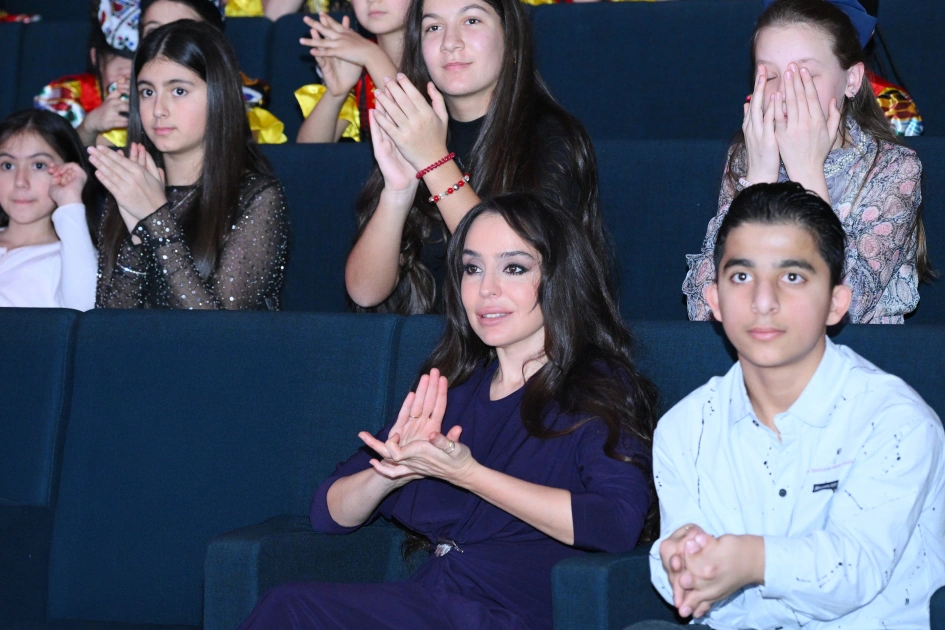 Heydar Aliyev Foundation VP Leyla Aliyeva and Alena Aliyeva attend awarding ceremony of Children’s Art Contest (PHOTO)