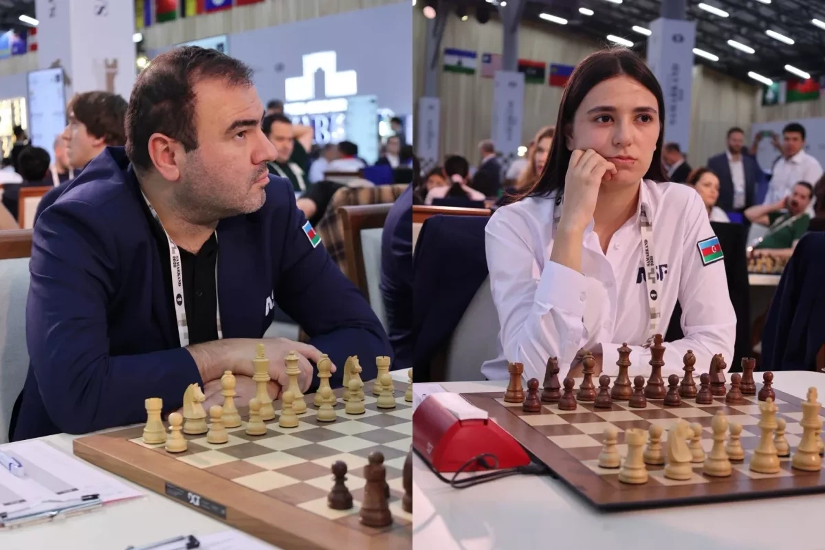 Azerbaijan's men's chess team beats own record in Samarkand Olympiad