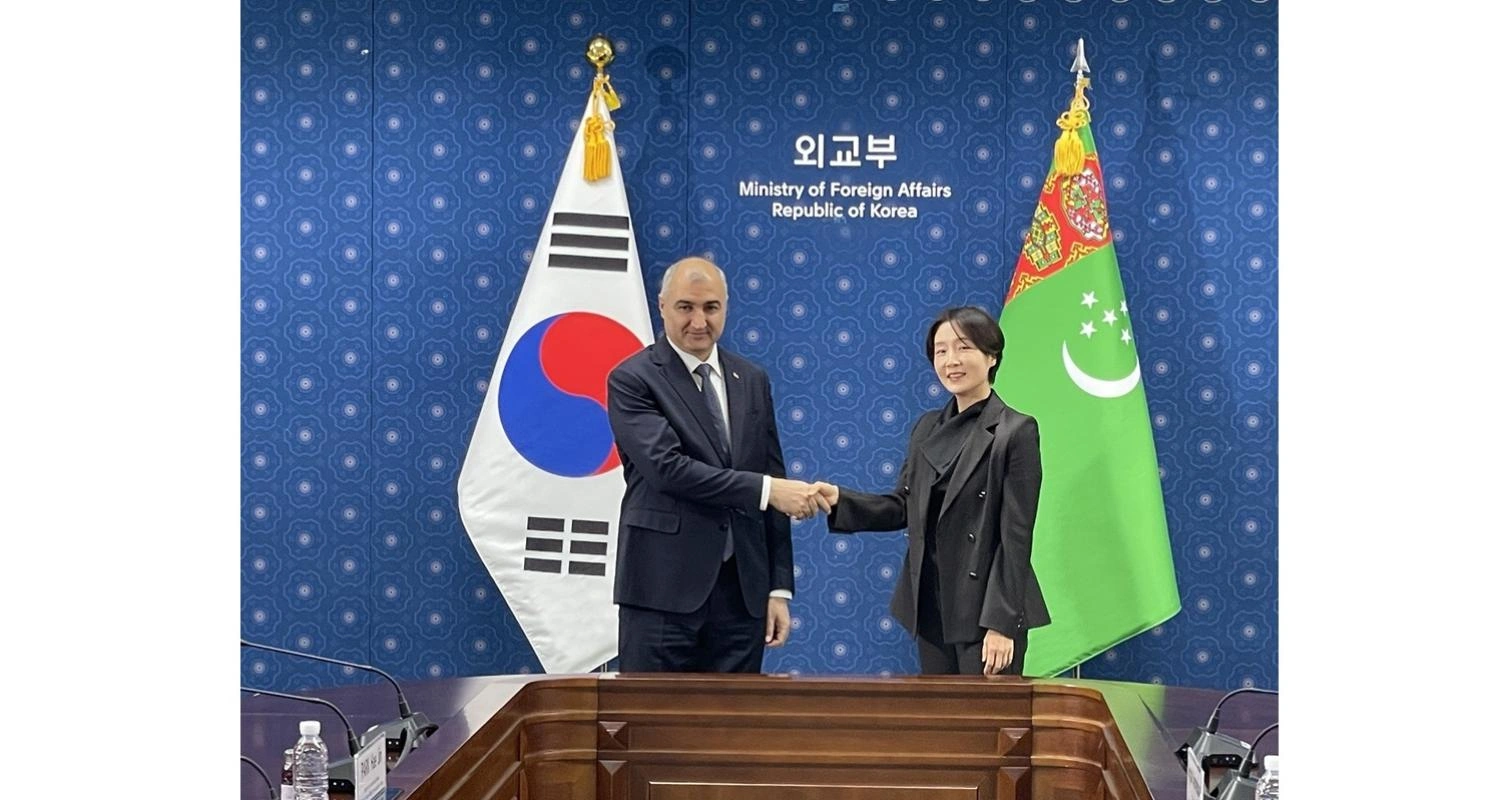 Turkmenistan and South Korea hold key political consultations