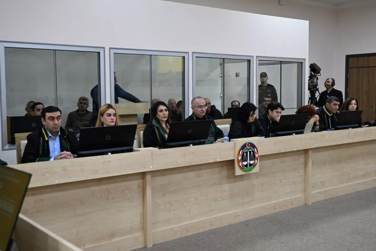 Harutyunyan claims no ethnic tensions during his school years in Karabakh Baku trial / PHOTO