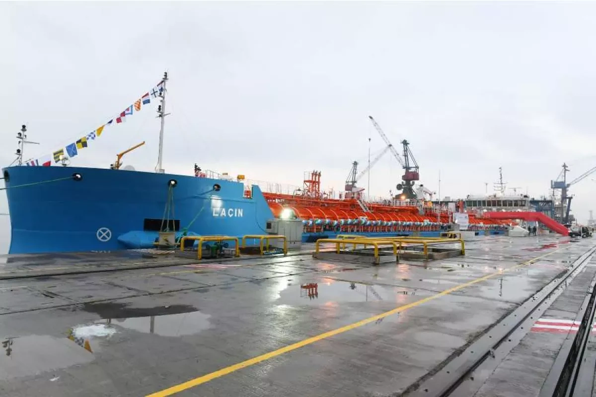 Azerbaijan’s first tanker "Lachin" marks six years among world’s top 50 vessels PHOTO