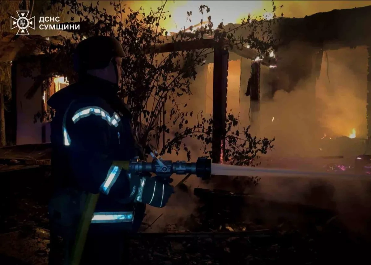 Two killed, one injured in Russian strikes on Ukraine's Sumy PHOTO