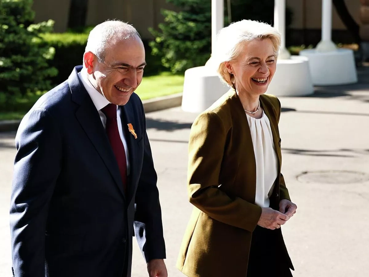 EU Commission chief lands in Yerevan for high-level meetings VIDEO