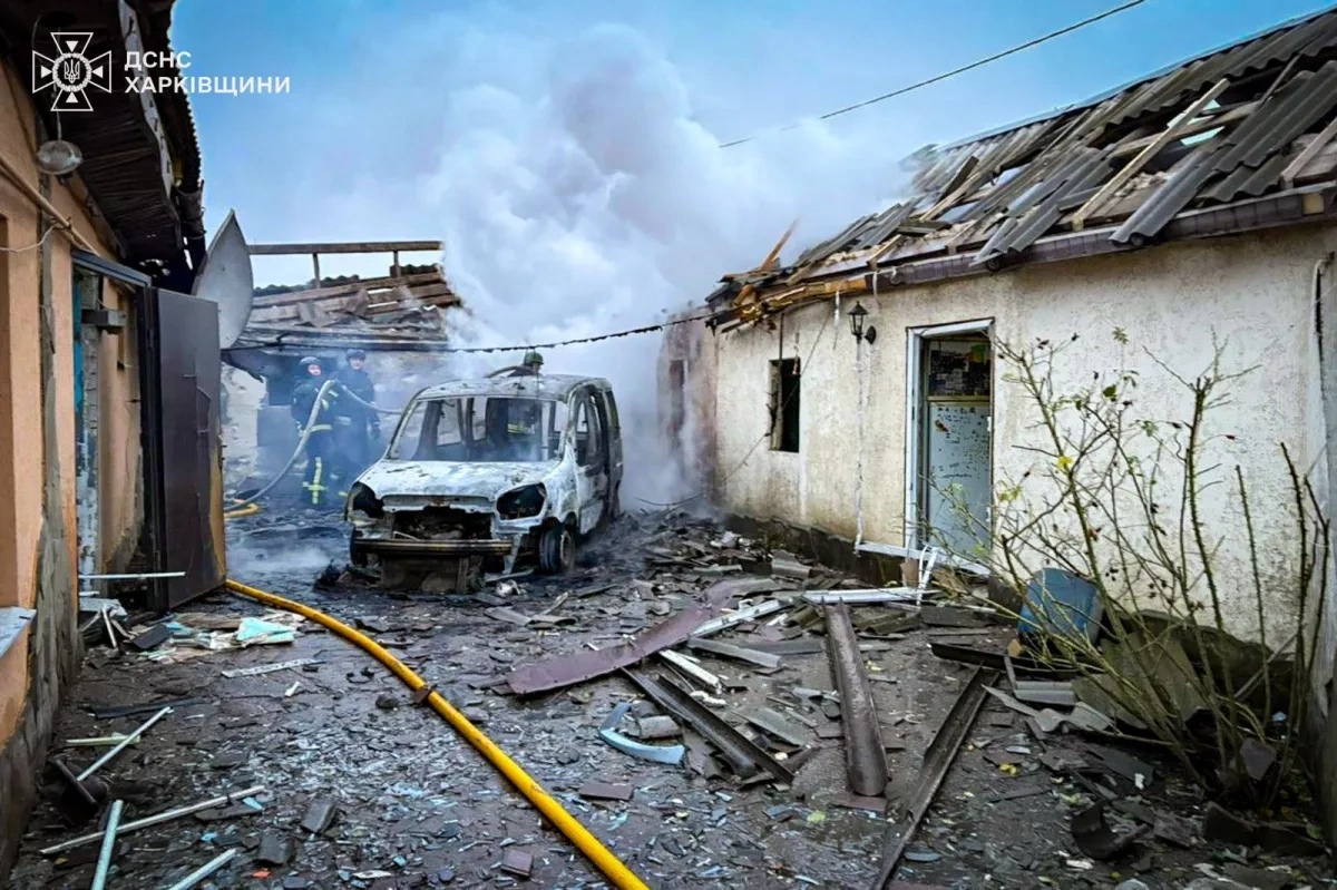 Russian drone attacks strike civilian sites in Kherson, Kharkiv, and Odesa regions photo / video