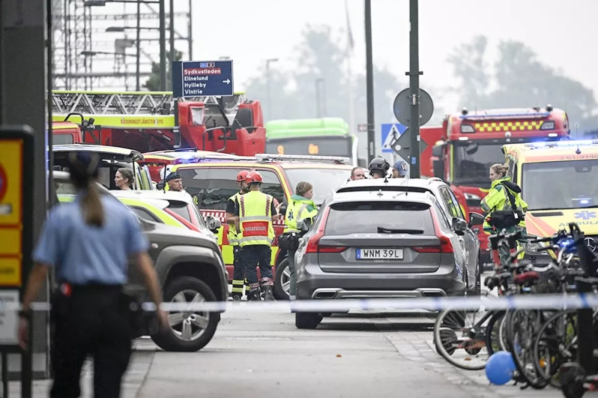 One injured in shooting at shopping centre in Sweden