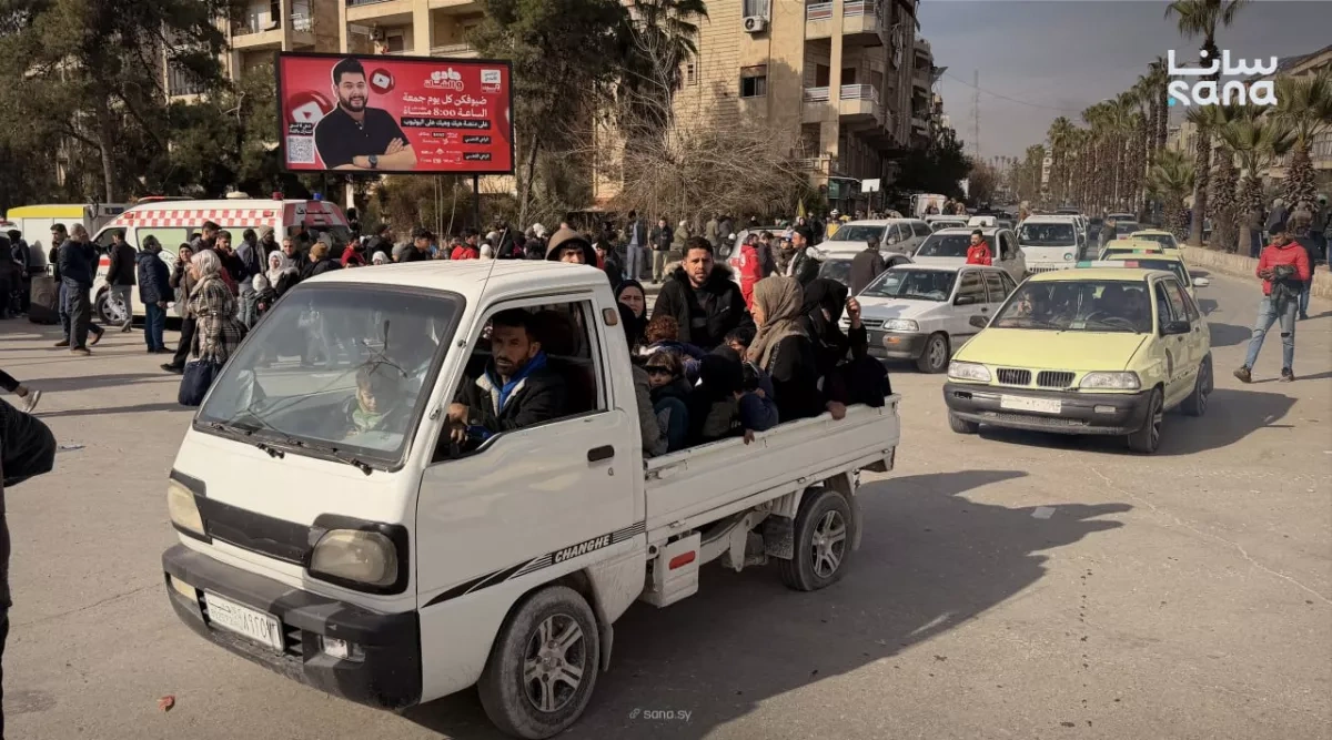 Deadly shelling forces mass evacuation in northern Aleppo PHOTO