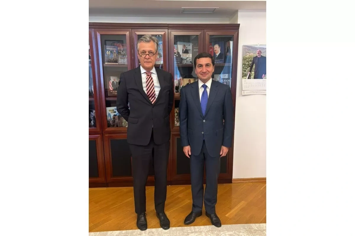 German envoy holds first meeting with Azerbaijani presidential aide