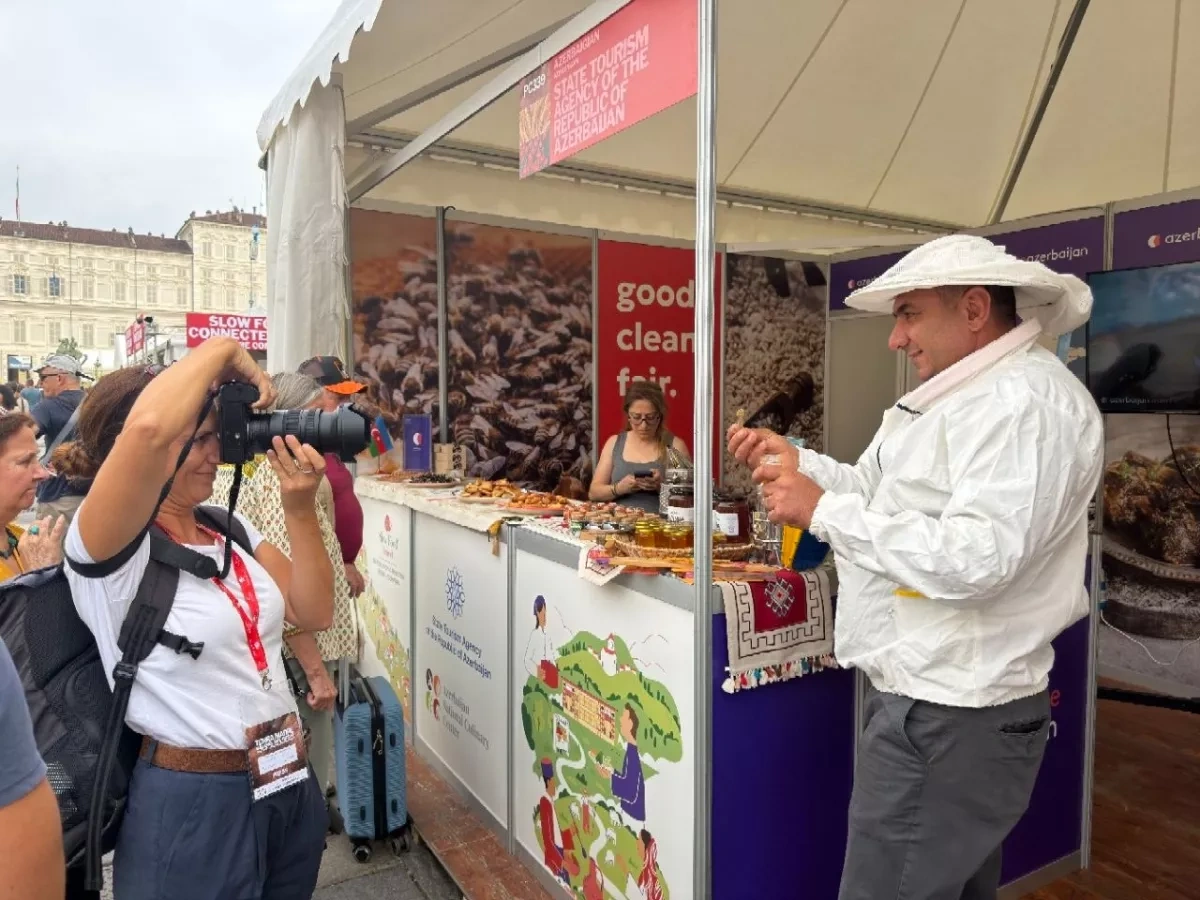 Azerbaijani cuisine wows crowds at major Italian food festival PHOTO