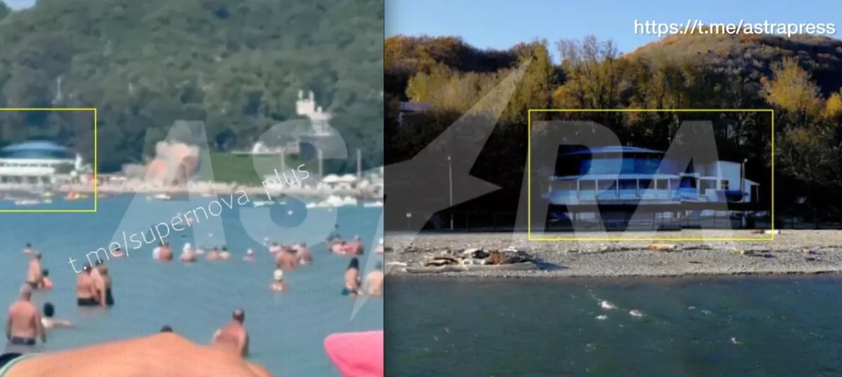 Drone crashes onto beach in Russia's Gelendzhik, killing four VIDEO / PHOTO