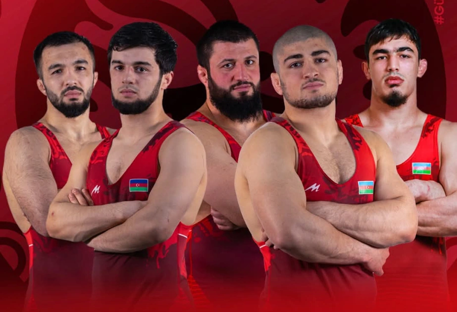 Five Azerbaijani wrestlers reach semi-finals of European Championships