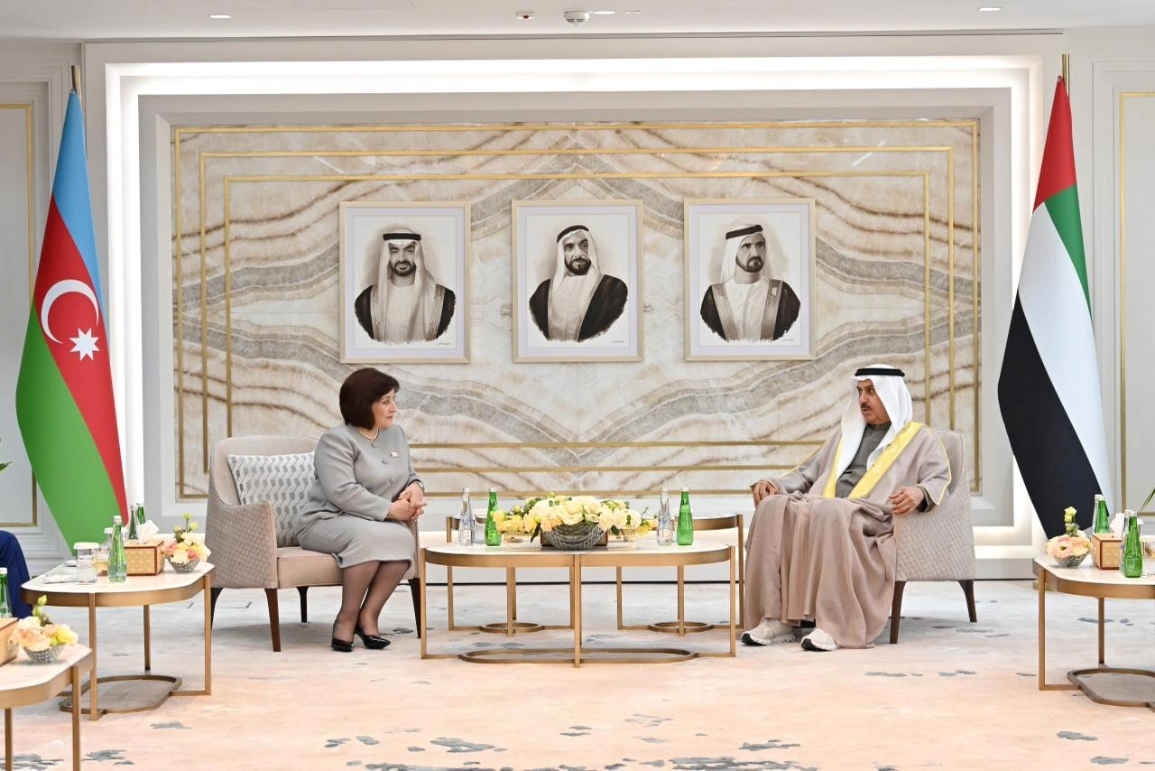 Speaker of Azerbaijani Parliament discusses interparliamentary co-op with Emirati counterpart