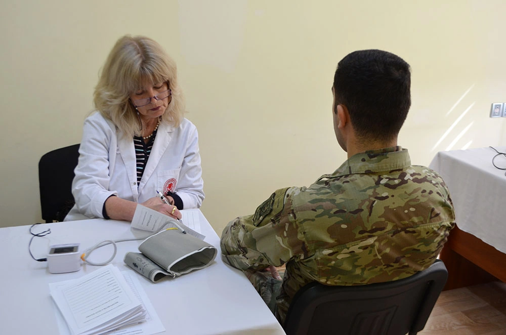 Azerbaijani Special Forces hold blood donation campaign (PHOTO)
