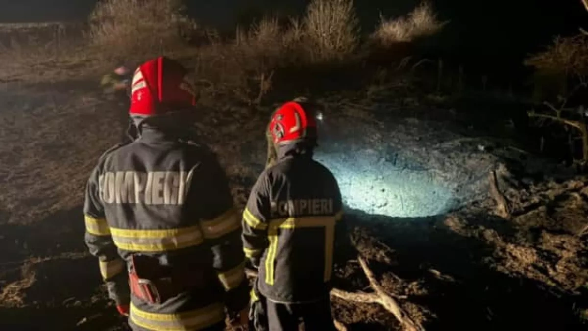 Russian drone shot down by Ukraine crashes in Romania photo