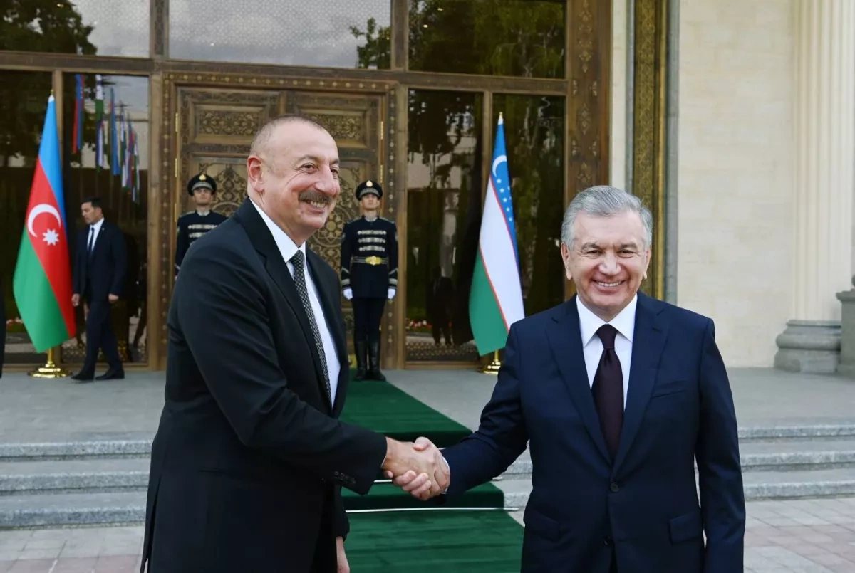 An alliance mapped out: Azerbaijan and Uzbekistan