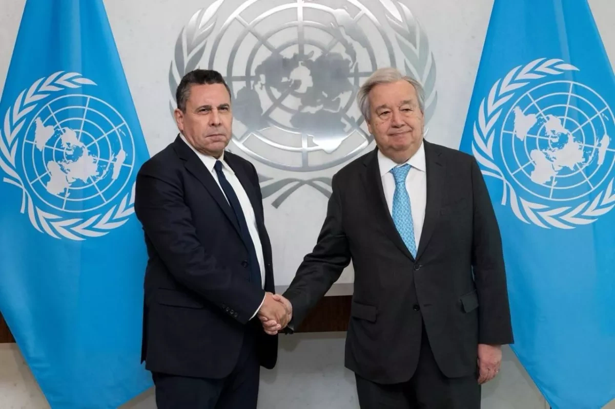 Venezuela condemns US "armed aggression” in talks with UN chief PHOTO