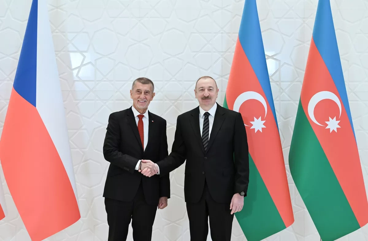 Azerbaijan holds official welcoming ceremony for Czech prime minister in Gabala PHOTO