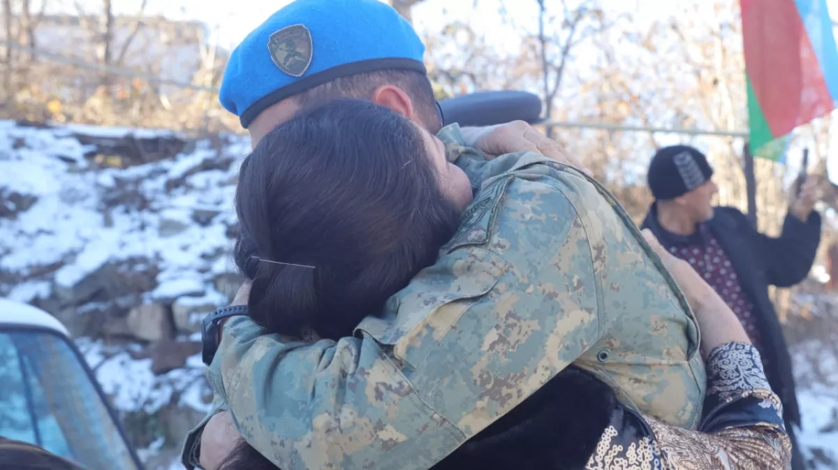 First soldier returns to Shushakend in Karabakh’s Khojaly district PHOTO