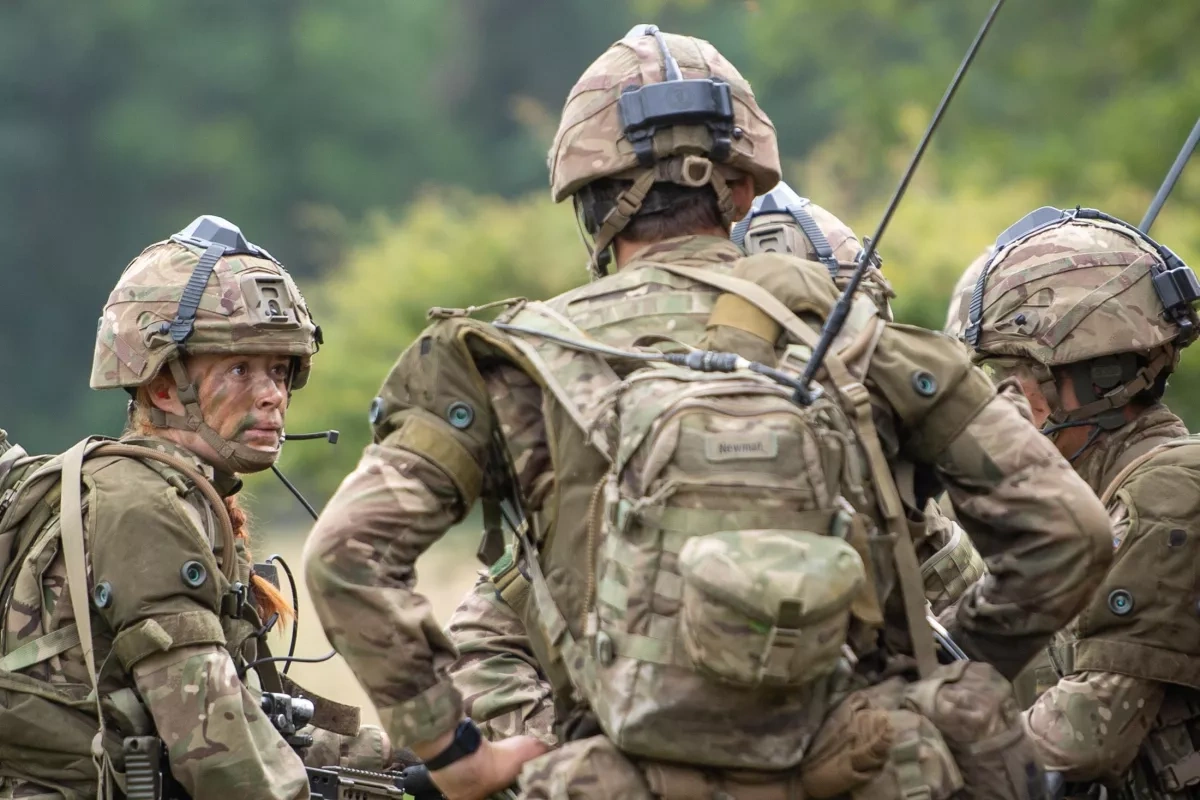 British infantry trains for urban warfare in Ukraine-style conflict