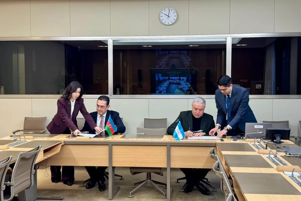 Azerbaijan signs protocol with Honduras in WTO accession process PHOTO