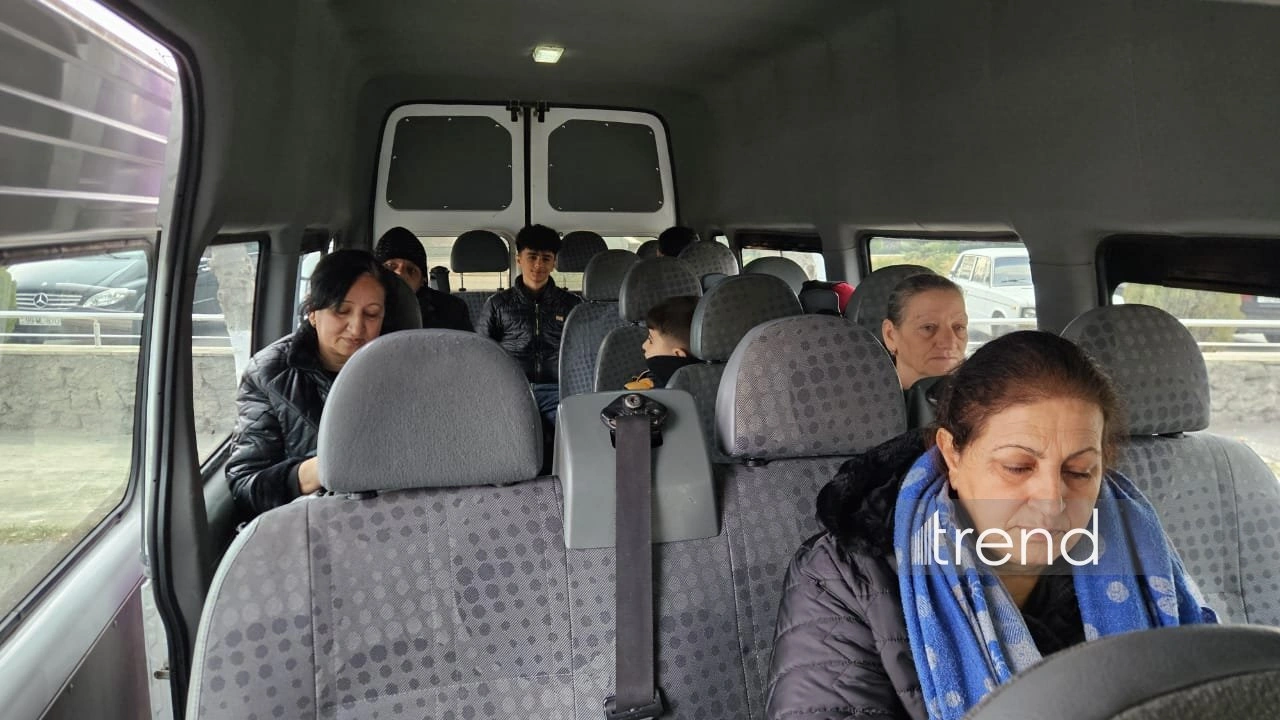 New group of ex-IDPs heads to several villages of Azerbaijan's Aghdara (PHOTO)