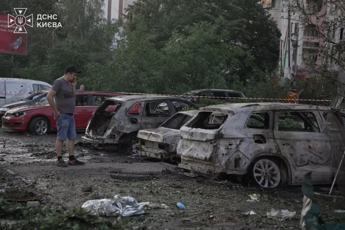 Russian overnight attack on Kyiv kills nine, injures 27 PHOTO