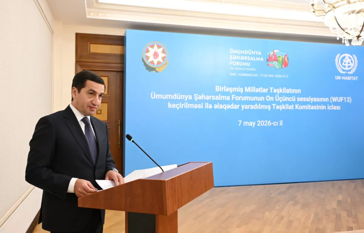 Azerbaijan holds final preparations meeting for WUF13 Urban Forum PHOTO
