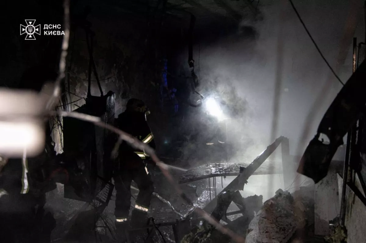 Russian overnight attack in Ukraine's Kyiv region kills one PHOTO
