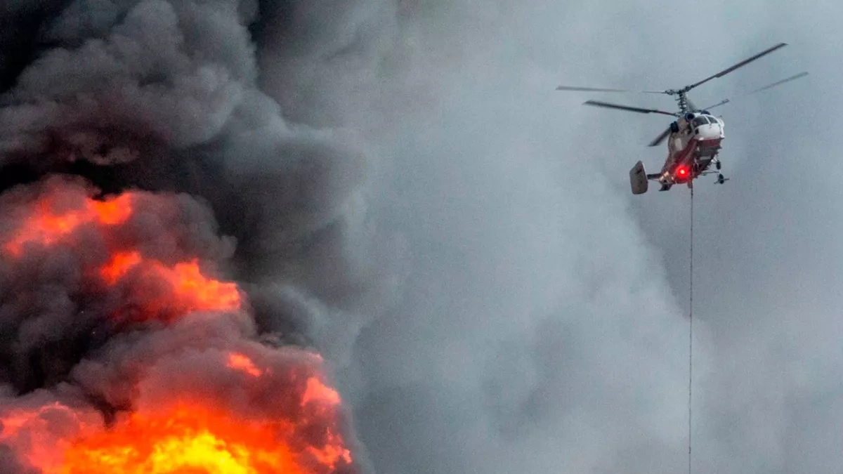 Firefighting helicopter crashes in Utah during wildfire response