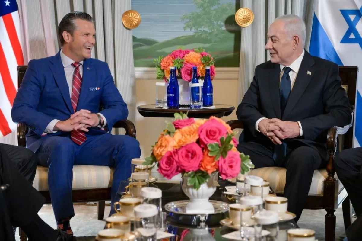 Netanyahu urges evangelical leaders to fight antisemitism at Washington meeting PHOTO