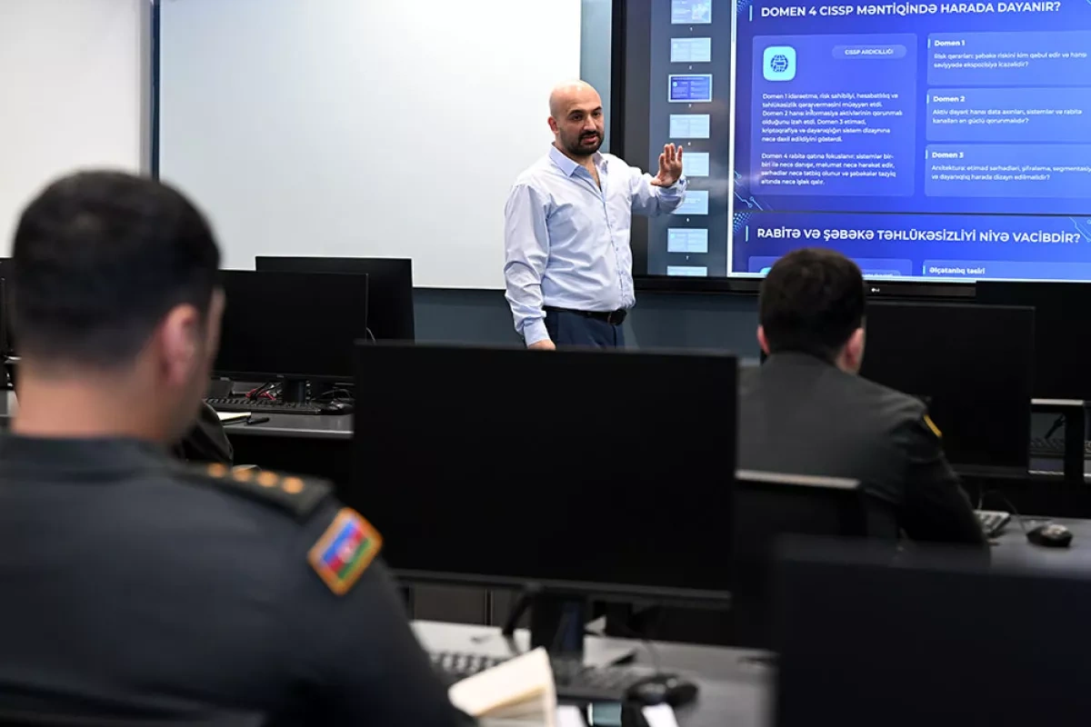 Azerbaijani Army strengthens cyber risk management skills in GRC training PHOTO