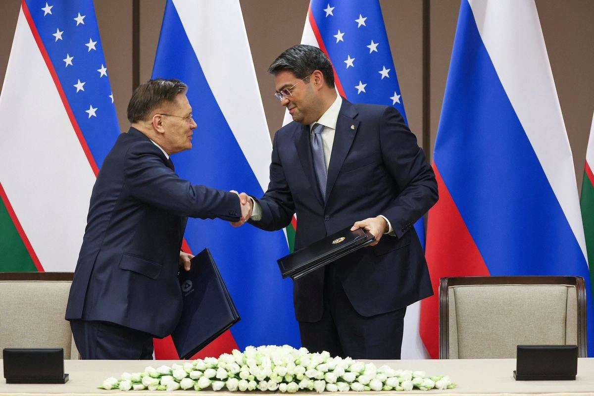 Uzatom, Russia's Rosatom sign roadmap on nuclear power plant project