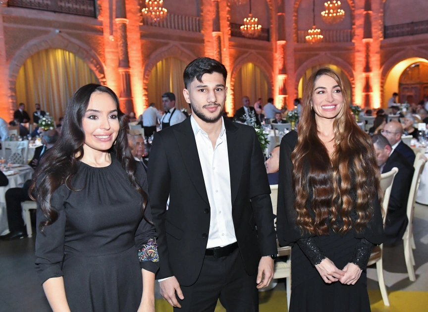 VP of Heydar Aliyev Foundation Leyla Aliyeva and Head of Baku Media Center Arzu Aliyeva attend Gala Ceremony regarding year's sports results