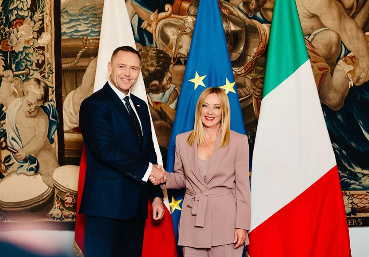 Rome-Warsaw axis strengthens as leaders discuss future relations VIDEO