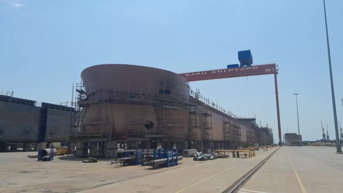 The birth of an iron giant: how Azerbaijan is building a maritime power A shipbuilding triumph on the shores of the Caspian / PHOTO / VIDEO