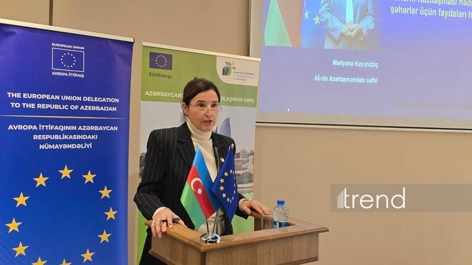 EU-Azerbaijan co-op to ensure low-carbon and sustainable urban dev't - ambassador