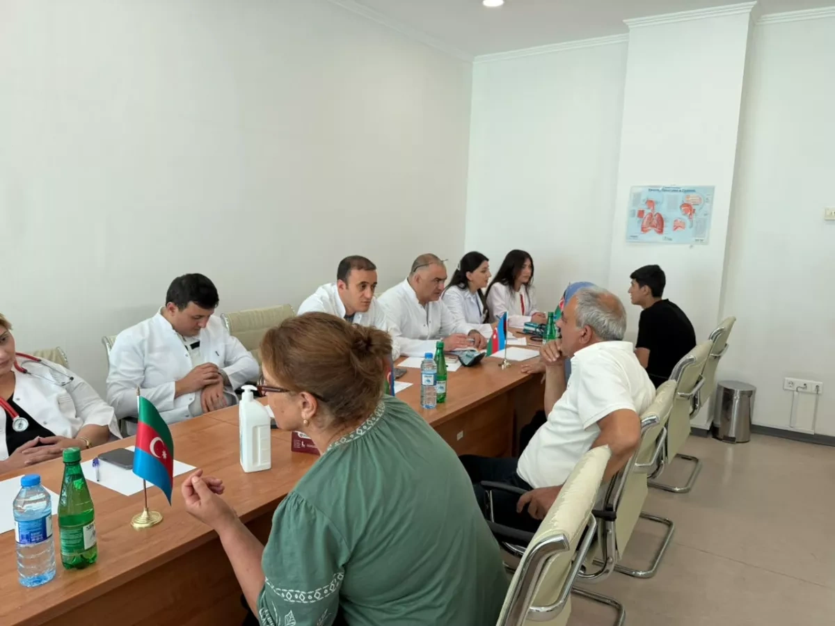 Azerbaijan's Health Ministry brings specialized medical care to Khankendi PHOTO