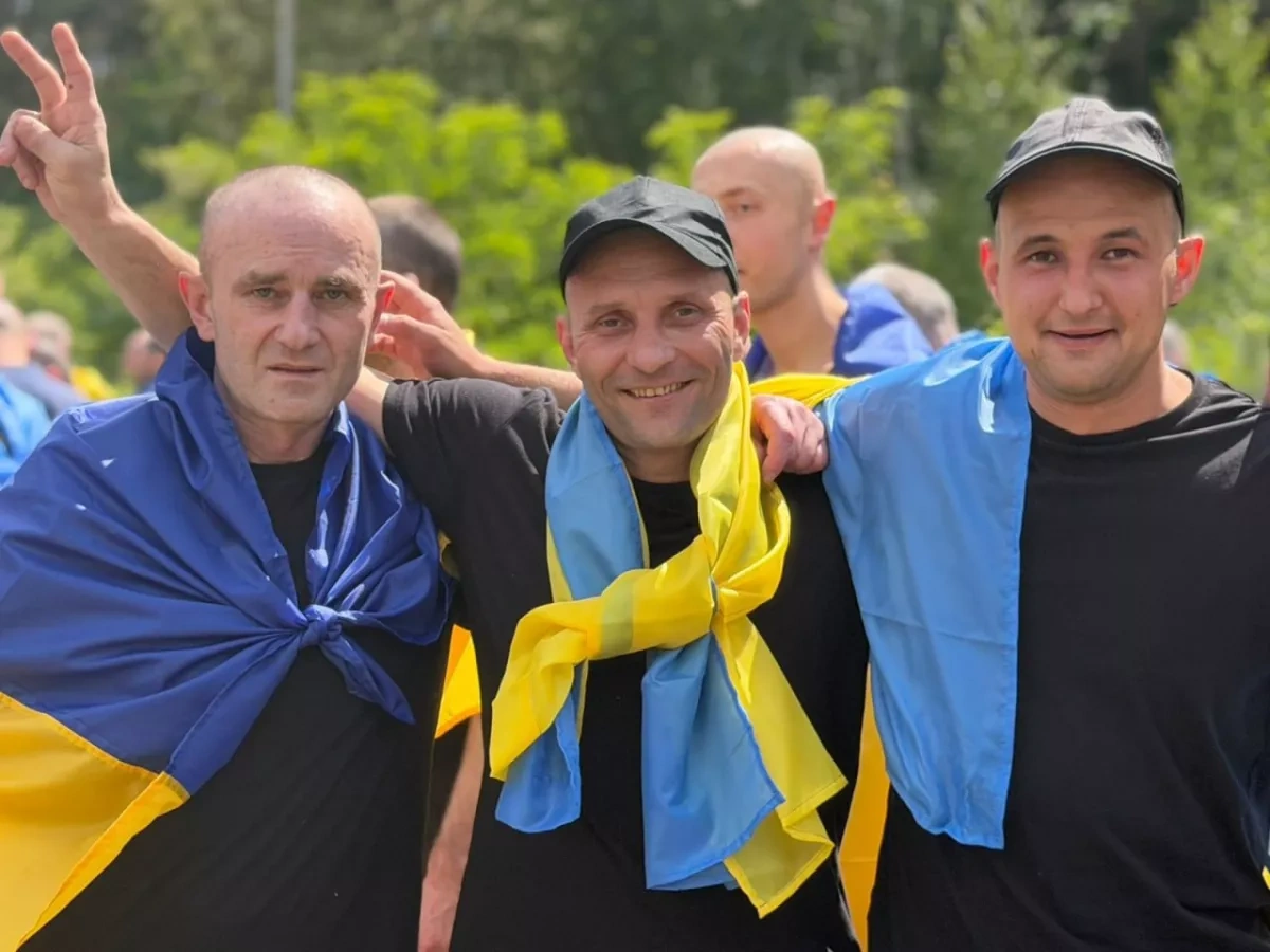 Zelenskyy: 186 Ukrainians returned in latest prisoner exchange with Russia PHOTO
